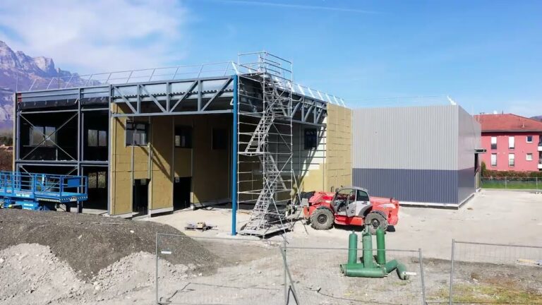Suivi de chantier STP Group filmé par drone