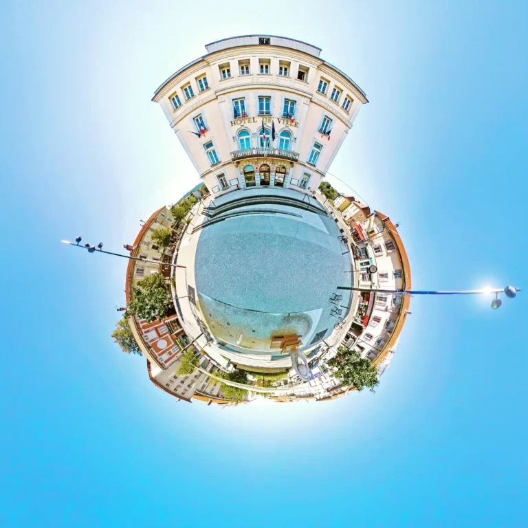 Photo 360° de l’hôtel de ville du Pont-de-Claix