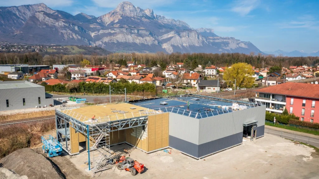 suivi de chantier drone isere