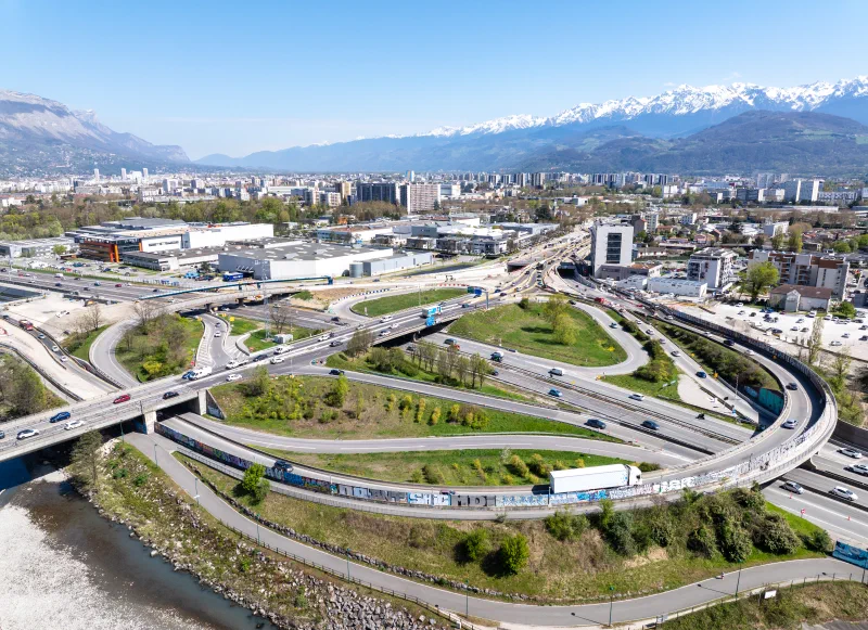 suivi de travaux grenoble photo drone