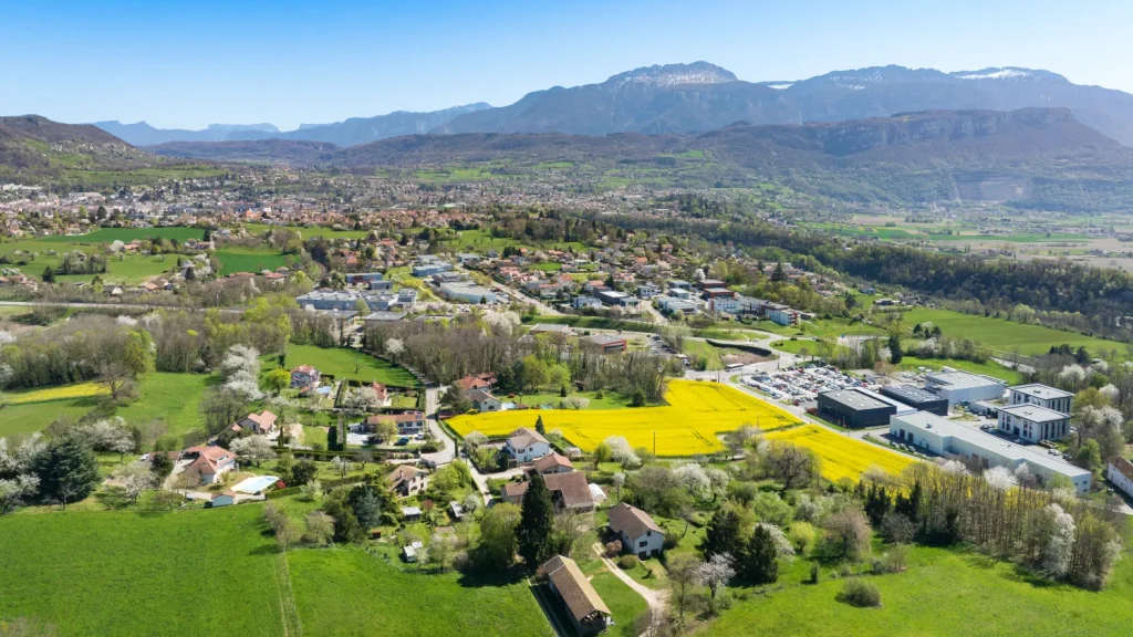 voiron entreprise photo drone