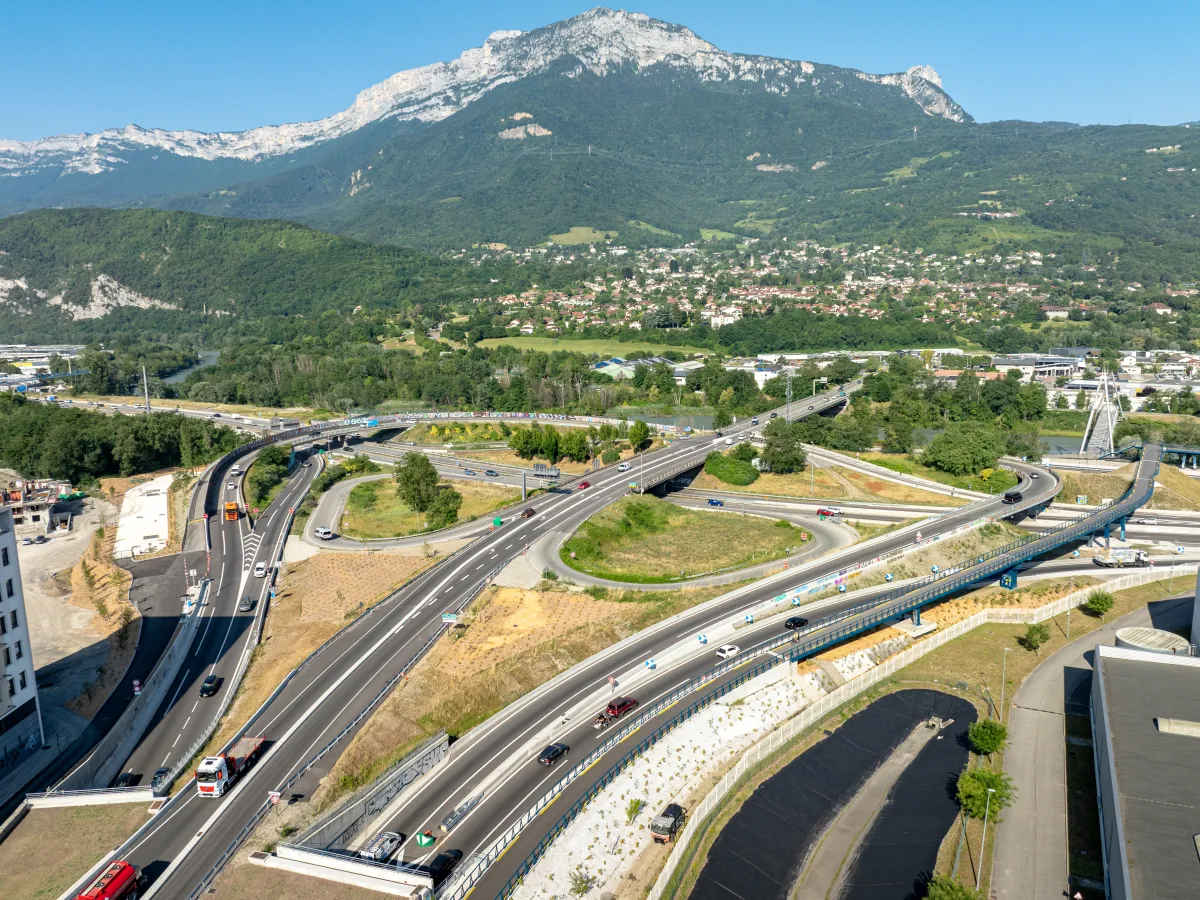 suivi de chantier Drone rondeau grenoble