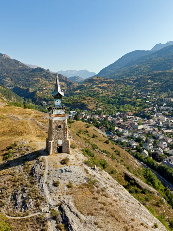 Photo drone Argentiere Briançon