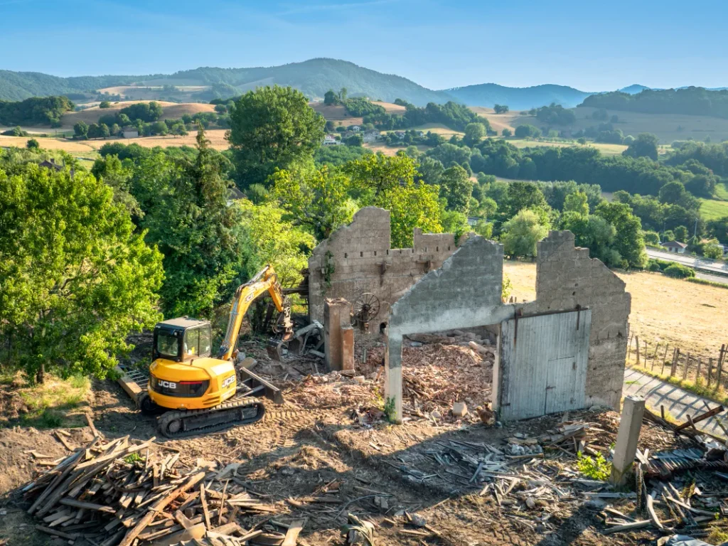 Video voiron drone chantier